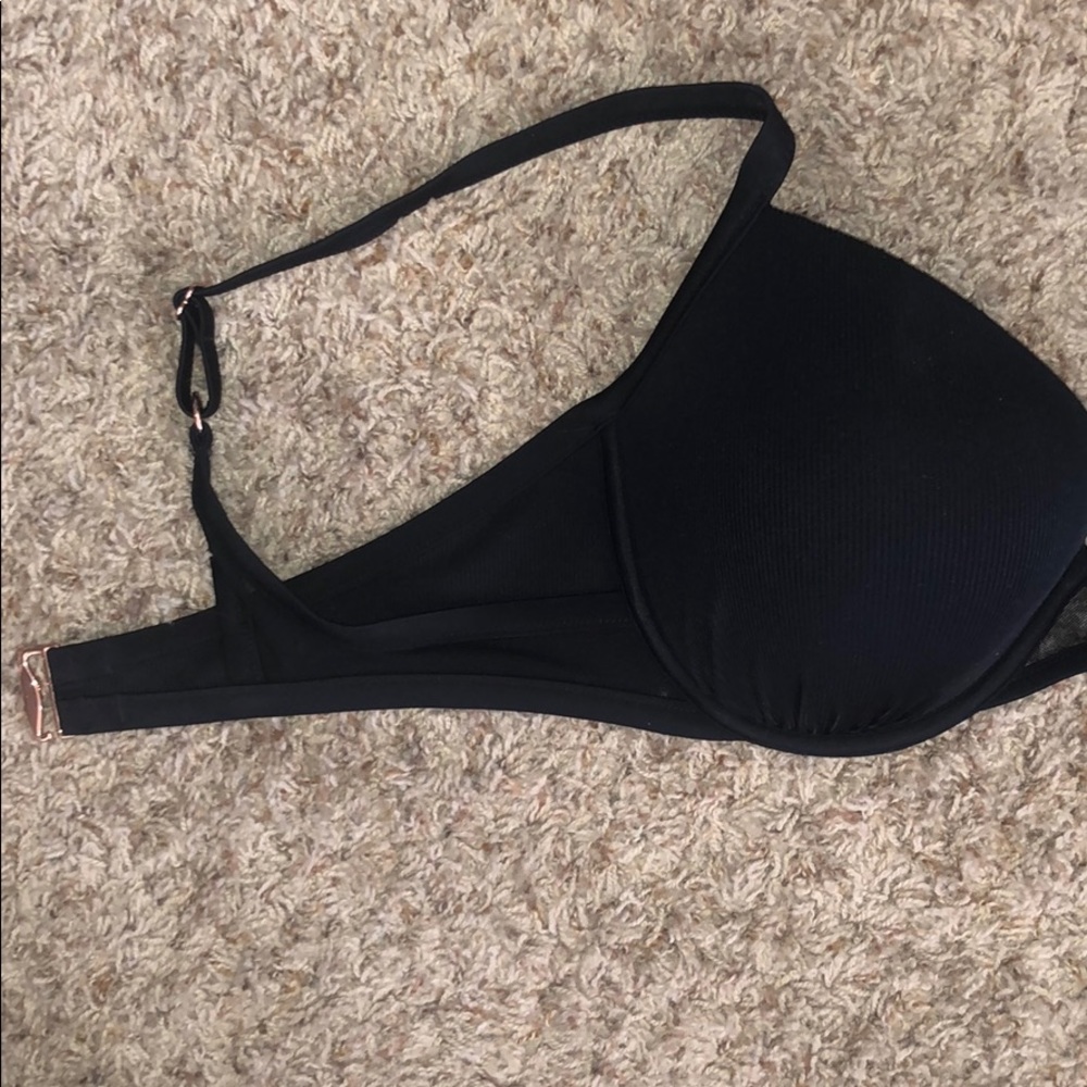 Black Swimsuit Bikini Top DD